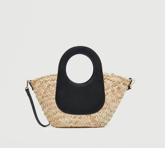 MANGO Straw mini bag - Picture 7 of 8